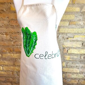 delantales de cocina pintados a mano, delantales pintados, delantales originales, hand painted apron