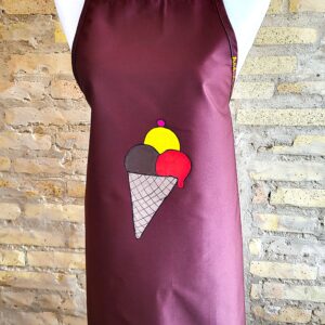 delantales de cocina, delantales pintados a mano, pintado a mano, delantales originales, delantales personalizados