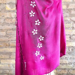 pañuelos pintados a mano, pañuelos originales, pañuelos personalizados, pashminas, pashmina pintada a mano, hand painted pashmina