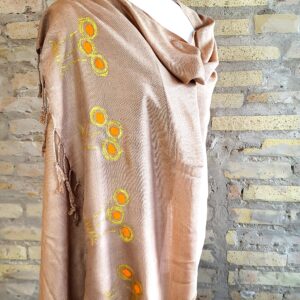 pañuelos pintados a mano, pañuelos personalizados, pashminas pintadas a mano, hand painted pashmina