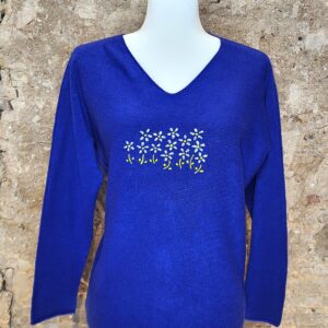 jersey pintado a mano, sueter pintado a mano