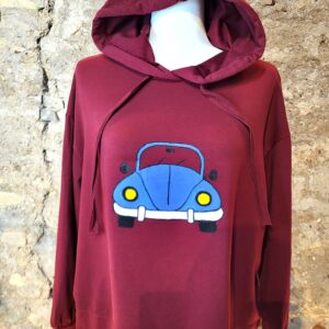 sudadera pintada a mano
