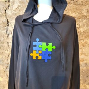 sudadera pintada a mano