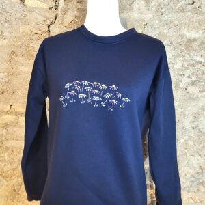 sudadera pintada a mano