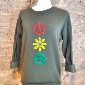 sudadera pintada a mano