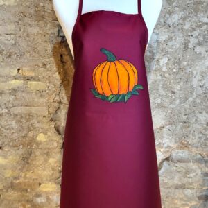 delantal de cocina pintado a mano, delantales personalizados, delantales originales, hand painted apron