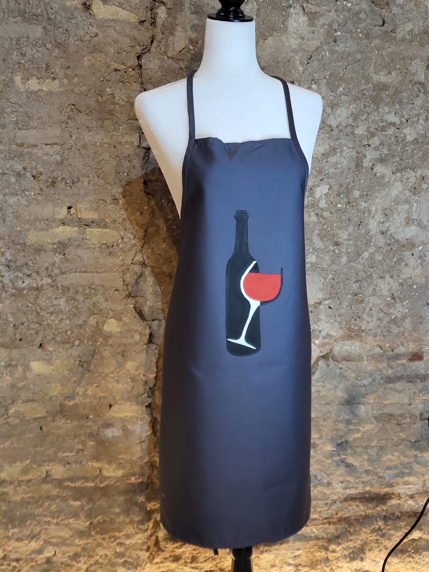 delantales de cocina pintados a mano, delantales originales, hand painted aprons