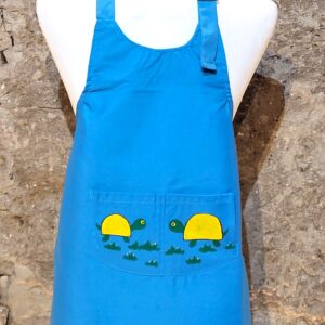 delantal niño pintado a mano, delantal cocina pintado a mano, delantal niño, hand painted apron kids