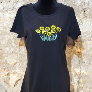 camiseta pintada a mano, pintado a mano, hand painted tshirt