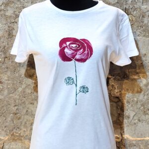 camiseta pintada a mano, pintado a mano, hand painted tshirt