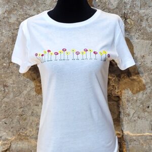 camiseta pintada a mano, hand painted tshirt, pintado a mano