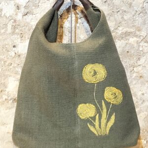 bolso pintado a mano, bolsos originales, capazo pintado a mano, hand painted bag