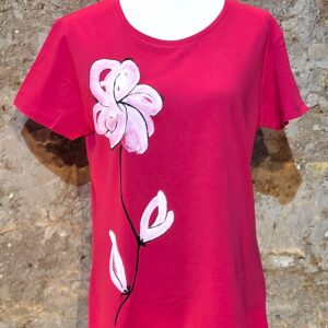 camiseta pintada a mano, hand painted tshirt, pintado a mano